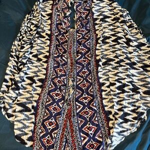 Angie Vibrant Geometric Romper